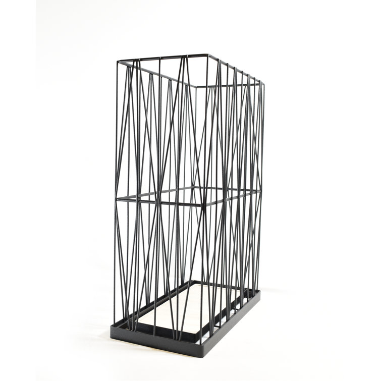 Latitude Run Laroderick Freestanding Umbrella Stand in Black Wayfair